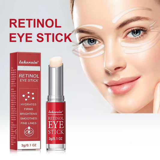 Retinol Eye Cream Stick - Dark Circle Brightening & Firming Eye Repair Serum for Women’s Skin Care