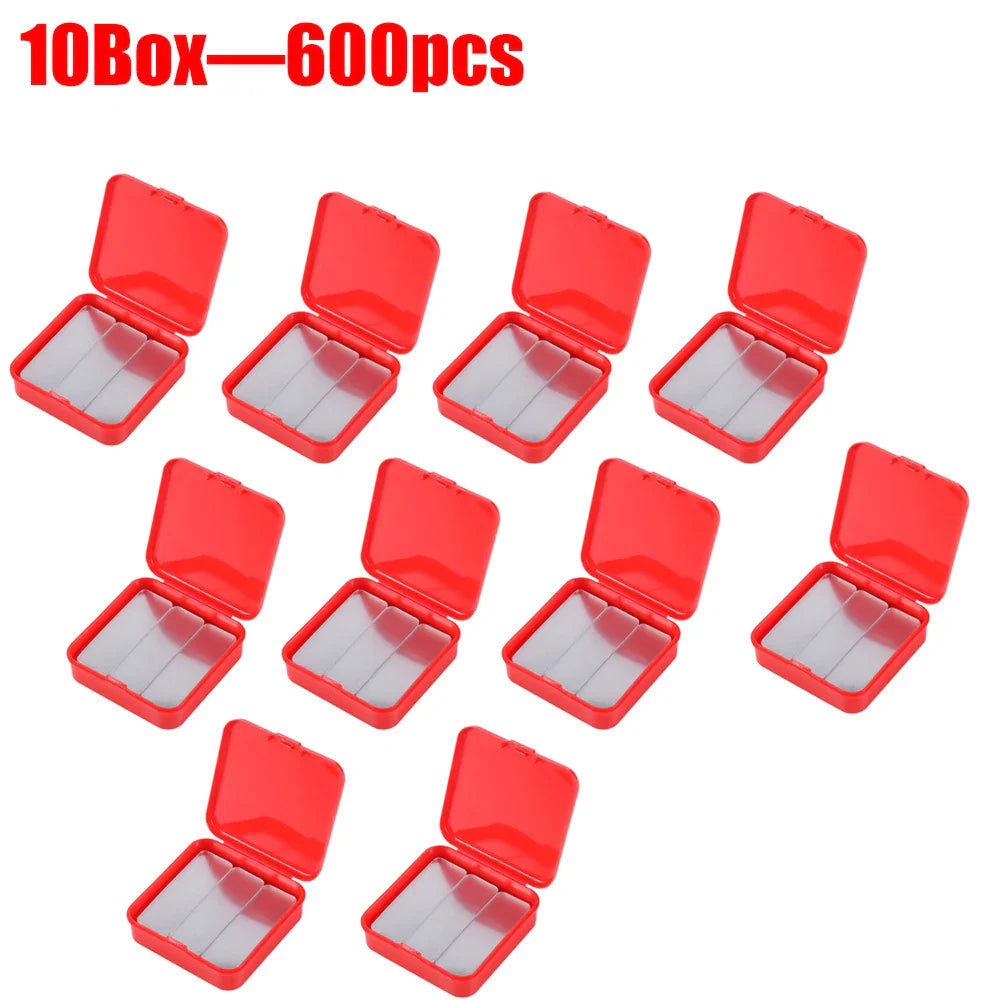Double-Sided Adhesive Tape — 60-600PCS Reusable Transparent Wall Mount Stickers, Heavy-Duty & No-Trace