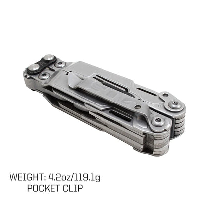 SOG PowerPint Multi Tool - 18-in-1 Folding Pocket Tool with Pliers Knife and Portable EDC Camping Accessories