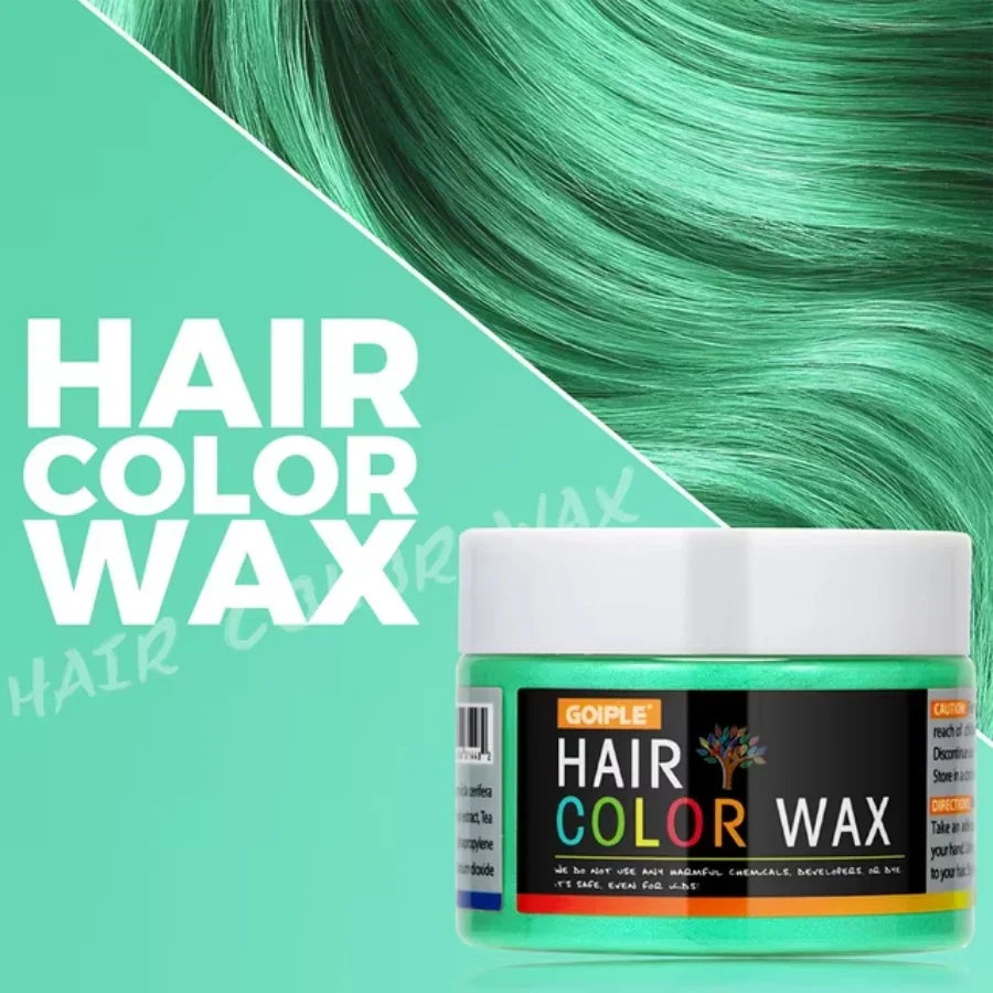 Valentine's Day DIY Hair Color Wax - Temporary Washable Hair, Beard & Eyebrow Coloring Cream