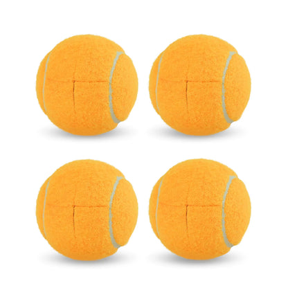 4pcs Precut Walker Tennis Balls – Heavy Duty Felt Pads for Furniture Legs & Floor Protection