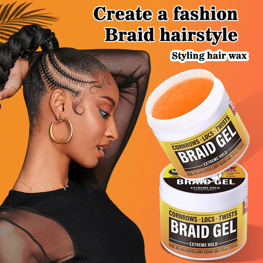 Men's Hair Wax for Styling - Strong Hold Moisturizing Hair Pomade for Retro Looks