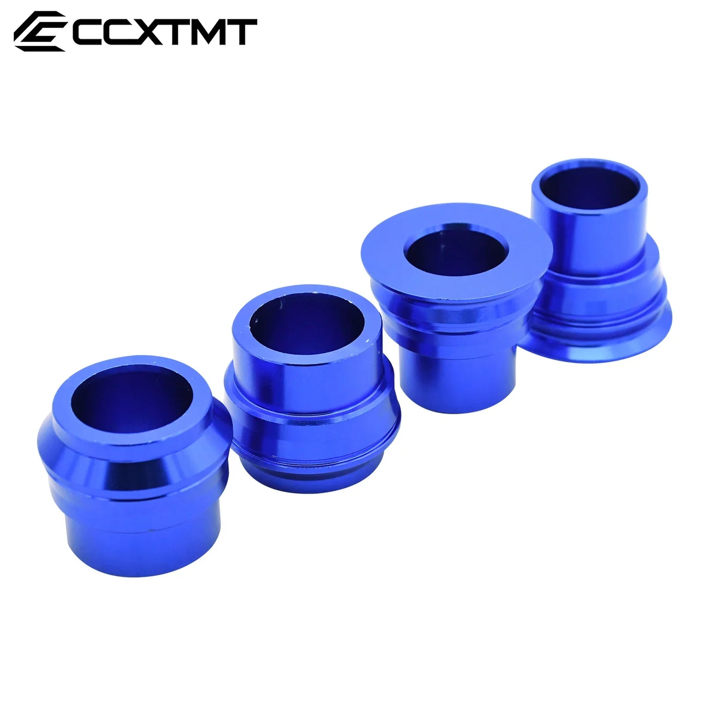 CNC Motorcycle Wheel Axle Hub Spacer Set – Front & Rear for KTM EXC/EXC-F/XC-W/XCF-W 125–530 (2008–2023) Durable Performance Parts