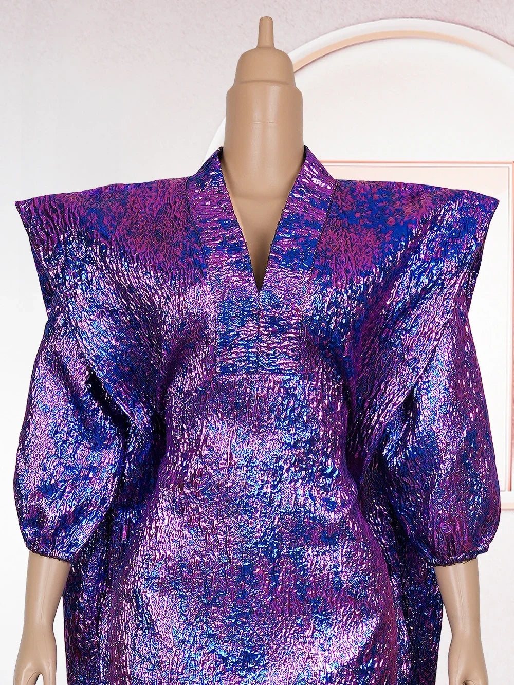 Women’s African Dashiki Ankara Maxi Dress - Traditional Gown, Abaya, Kaftan & Robe Outfit