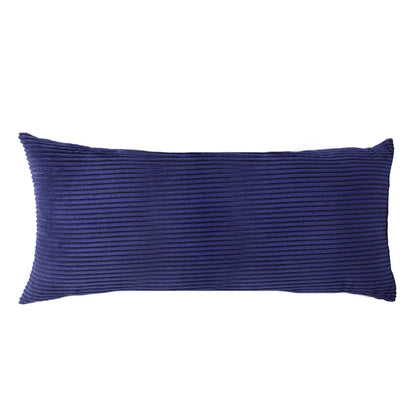 Striped Corduroy Body Pillow Cover - Plush Long Cushion Case for 50x70/50x100/50x120CM Bedding & Home Comfort