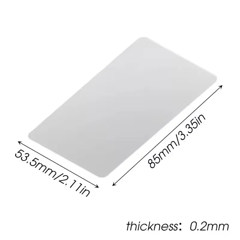Plastic Phone Screen Opening Cards - Ultra Thin Flexible Pry Tools for Mobile & Tablet Repair