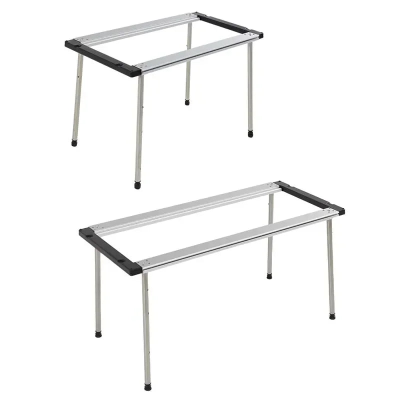 Stainless Steel Camping IGT Table Legs — Adjustable Three-Gear Telescopic Picnic Table Legs for Outdoor Use