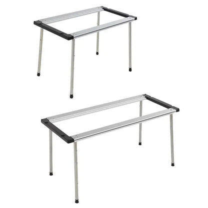 Stainless Steel Camping IGT Table Legs — Adjustable Three-Gear Telescopic Picnic Table Legs for Outdoor Use