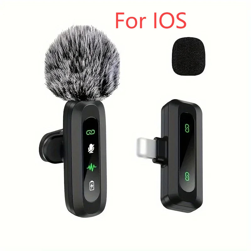 Xiaomi Wireless Lavalier Microphone – Portable Mini Mic for Audio, Video Recording & Livestreaming on iPhone & Android