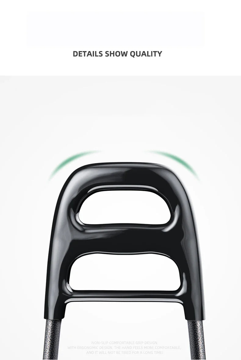Lightweight Folding Grocery Shopping Trolley – Hand-Pull Cart for Household & Outdoor Travel