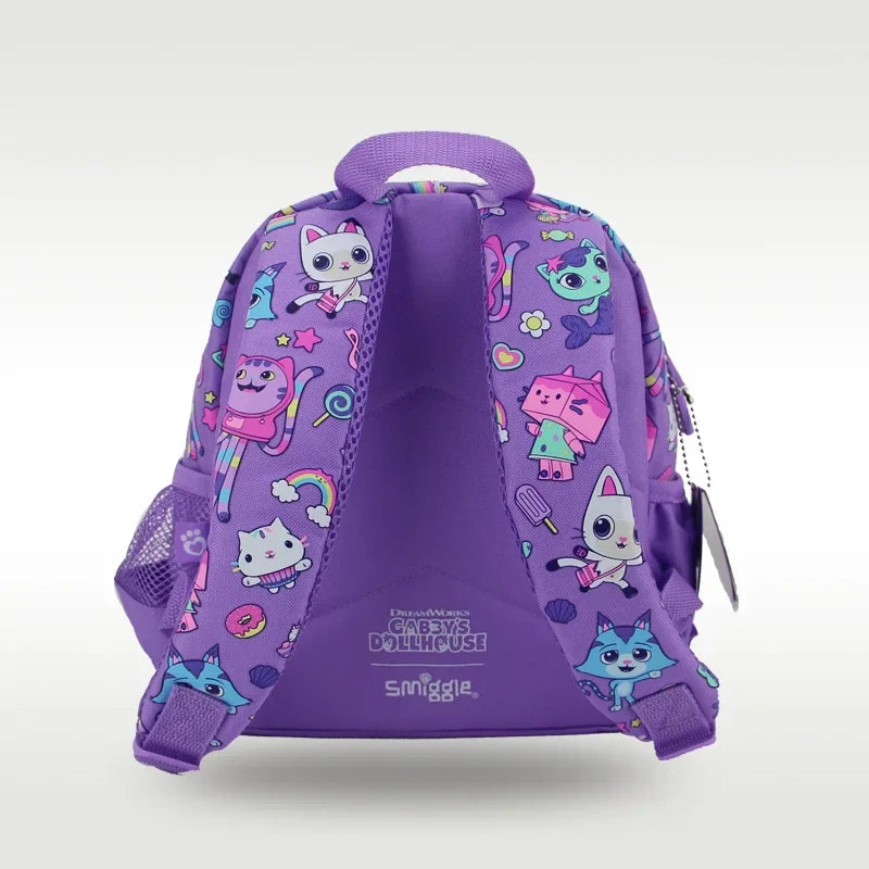 Genuine Gabby’s Dollhouse Cartoon School Bag — Anime Kawaii Backpack, Large Capacity Student Bag, Perfect Birthday Gift
