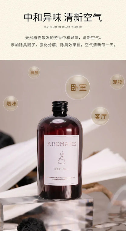 1000ml Burj Al Arab Reed Diffuser Oil - Long-Lasting Aromatherapy Fragrance for Home, Hilton & Shangri-La Hotels