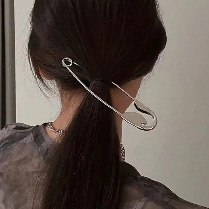 Large Brooch Pin - Women's Decorative Hair Clip and Clothing Waist Fastener for Jeans, Suits and Fashion