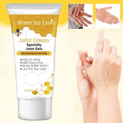 Bee Venom Joint Cream - Hypoallergenic Soothing Moisturizing Lotion with Light Fragrance for All Skin Types