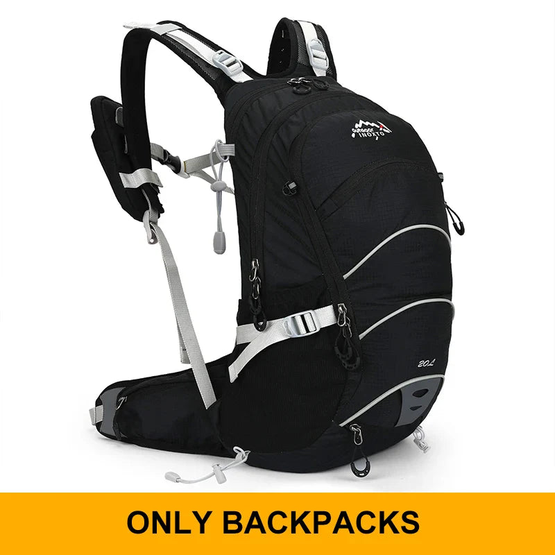 20L Waterproof Mountaineering Backpack – Outdoor Hiking & Camping Bag for Men & Women