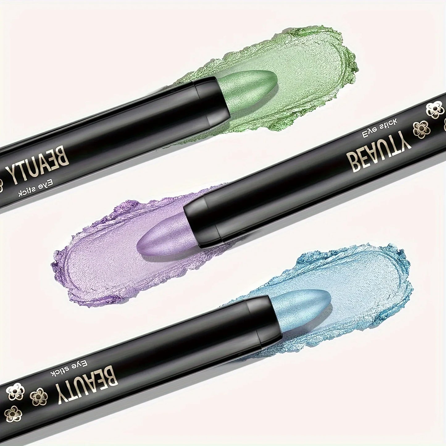 16-Color Pearlescent Eyeliner – Glitter Waterproof, Long-Lasting Non-Smudge Eye Makeup