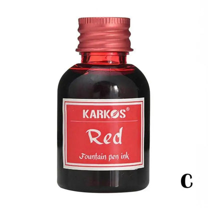 20/30ml Fountain Pen Ink – High-Quality Pure Color Ink for Calligraphy, Writing, and School Stationery