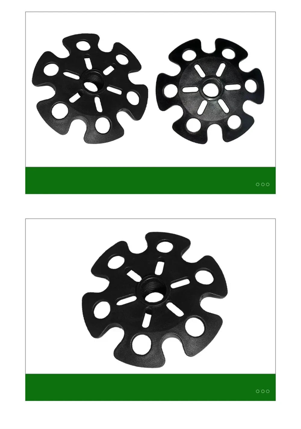 1–10PCS Snowflake Trekking Pole Baskets – Hiking, Camping, Nordic Walking Stick Tips for Mud, Sand & Snow Replacement