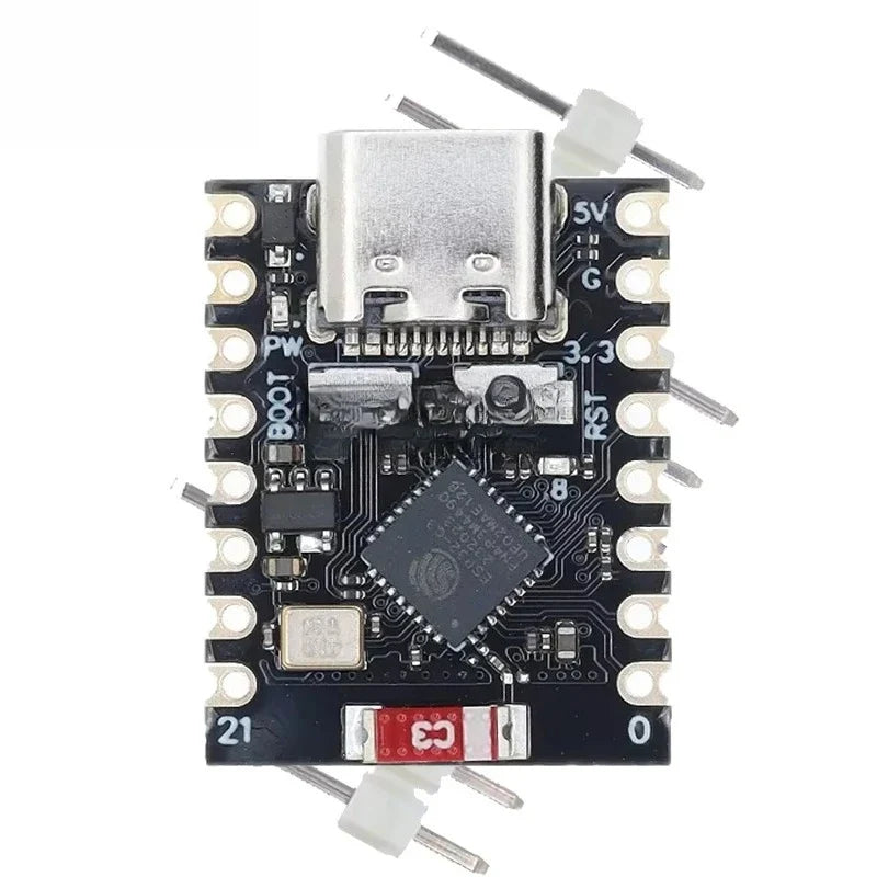 ESP32-C3 Mini Development Board - ESP32 SuperMini WiFi Bluetooth Expansion Board for DIY Projects