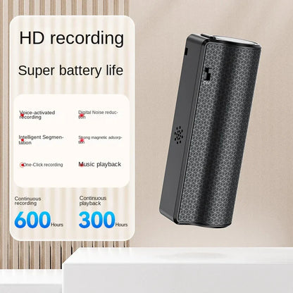 600-Hour Activated Voice Recorder – Espia USB Flash Magnet Dictaphone with Noise Reduction, 4GB-128GB MP3 Audio Player