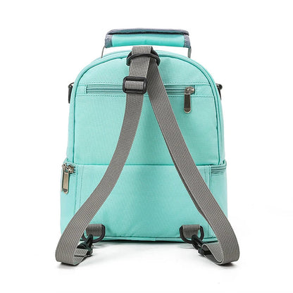 Insulated Double-Layer Mommy Bag — Large Capacity Travel & Picnic Baby Food Handbag