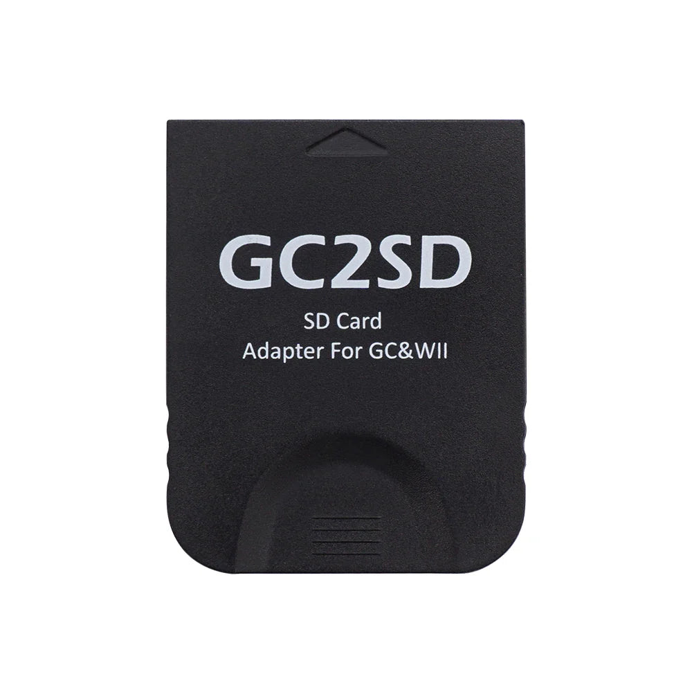 GC2SD Card Adapter – Micro SD to SD Memory Card Adapter for Nintendo GameCube & Wii Console, SD2SP2 Swiss Compatible