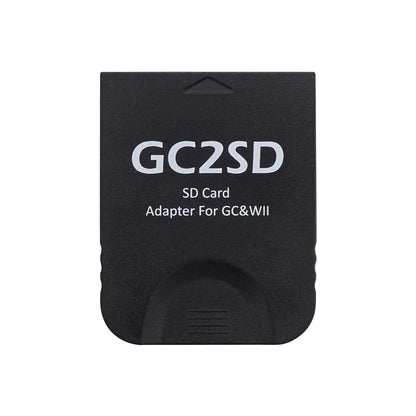 GC2SD Card Adapter – Micro SD to SD Memory Card Adapter for Nintendo GameCube & Wii Console, SD2SP2 Swiss Compatible