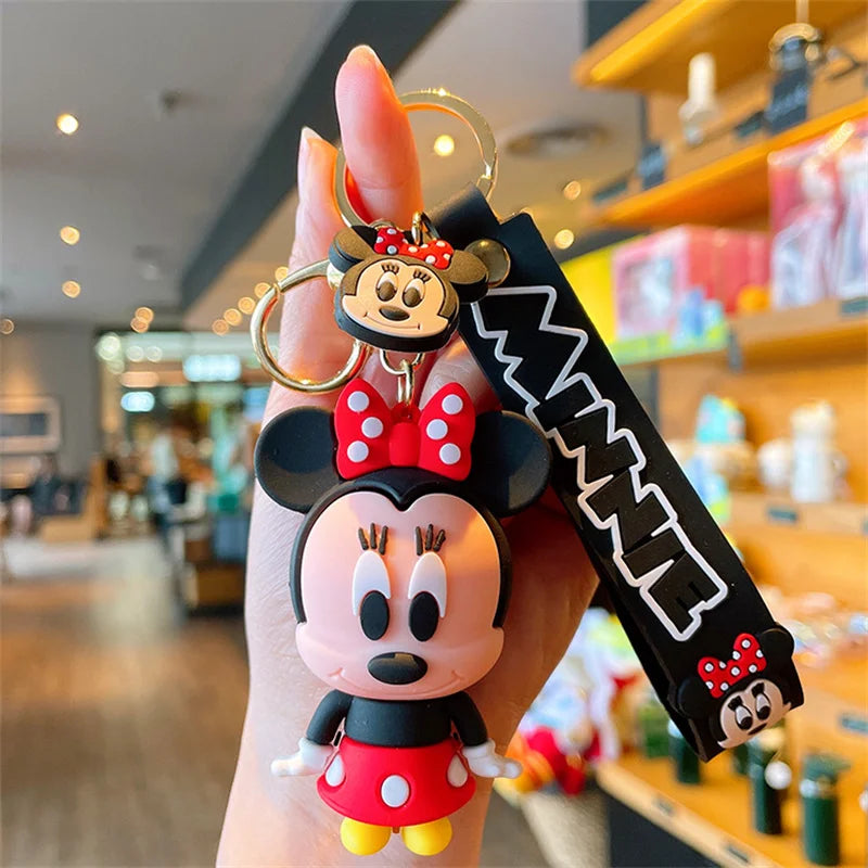 Kawaii Anime Disney Toy Story Keychain – Cartoon Doll Pendant Keyring for Kids, Personalized Gift
