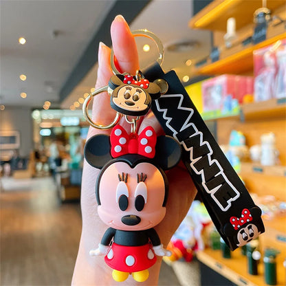 Kawaii Anime Disney Toy Story Keychain – Cartoon Doll Pendant Keyring for Kids, Personalized Gift