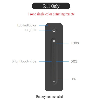 CENFAYA ZigBee & RF 2CH LED Controller - Smart DC 12V/24V Dimmer for CCT LED Strips with Remote Control