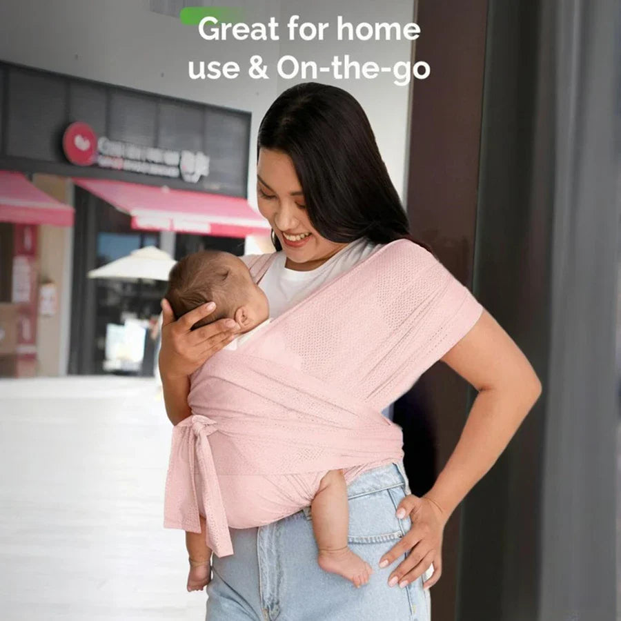 Ergonomic Baby Backpack Carrier - X-Shaped Sling with Adjustable Straps for Outdoor Parenting