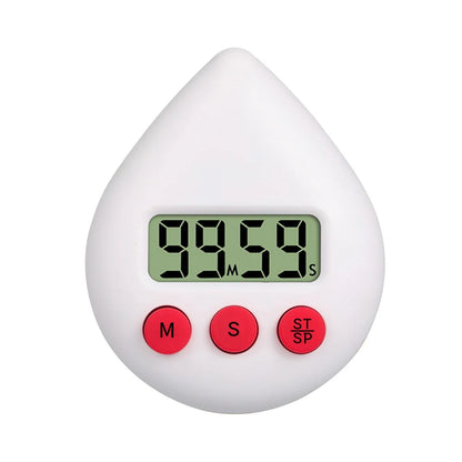 Digital Shower Timer - Energy-Saving Bathroom Countdown Timer and Water Drop Alarm Clock