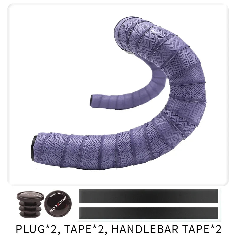 BUCKLOS Road Bike Handlebar Tape – Soft Non-Slip Drop Bar Strap for Gravel, Racing & Speed Bicycles