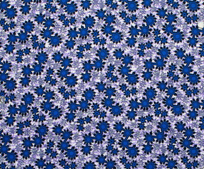 African Nigerian Batik Wax Print Fabric - High Quality Polyester Ankara Sewing Cloth A-7