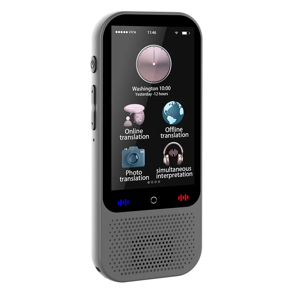 S80 Pro Portable Language Translator – 138 Languages, Voice Translation & 16 Offline Modes with ChatGPT Function
