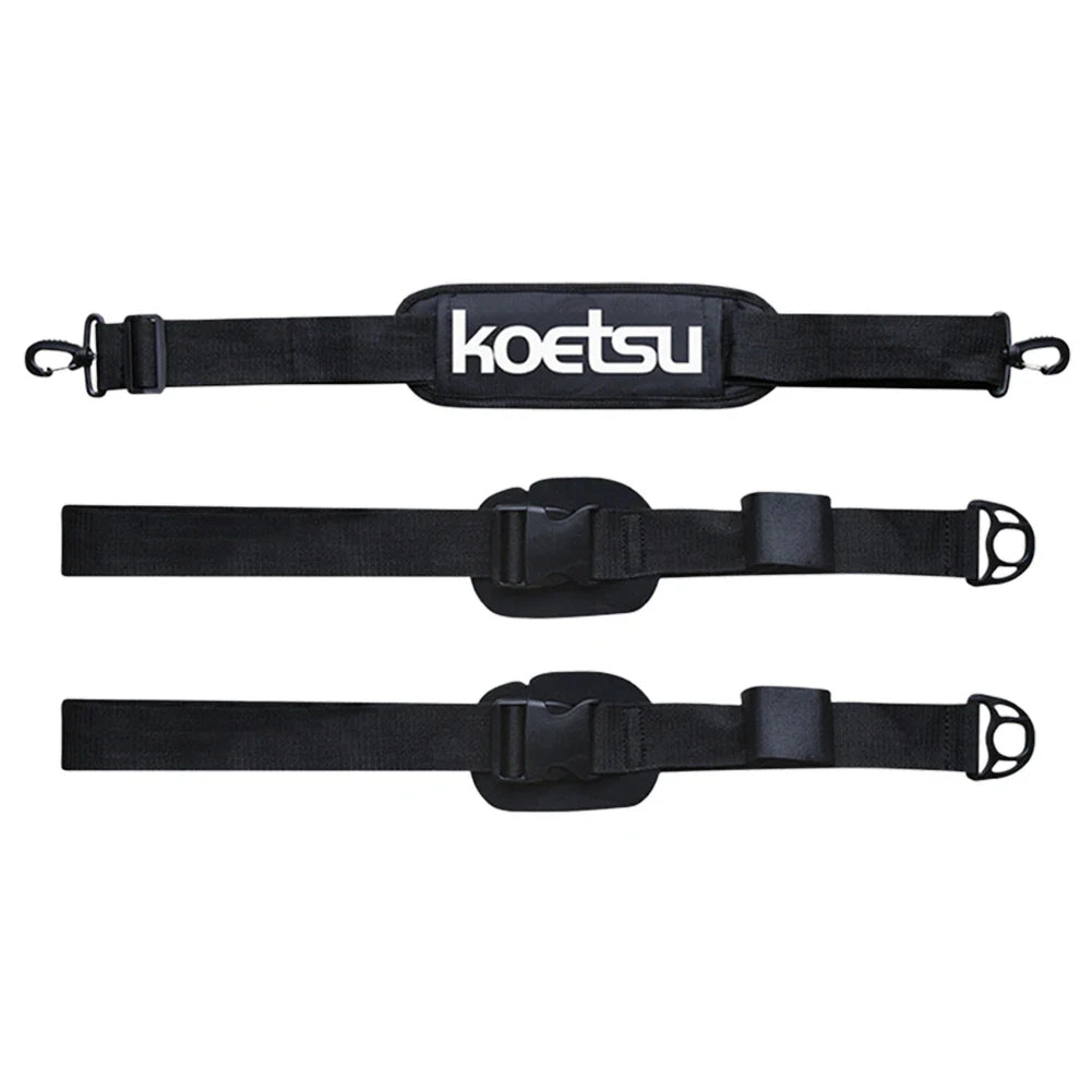 Adjustable Surfboard Shoulder Carry Sling – Paddle Board Strap & Deck Bag Carrier for SUP