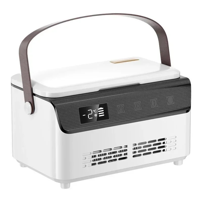 Portable Insulin Cooler Box - 220V Mini Refrigeration Storage Case with USB Charging Battery for Medication Cooling