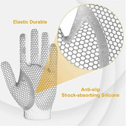 Premium Men’s Golf Glove – Left Hand, Breathable, Non-Slip, Shock Absorbing, Perfect for Gifting