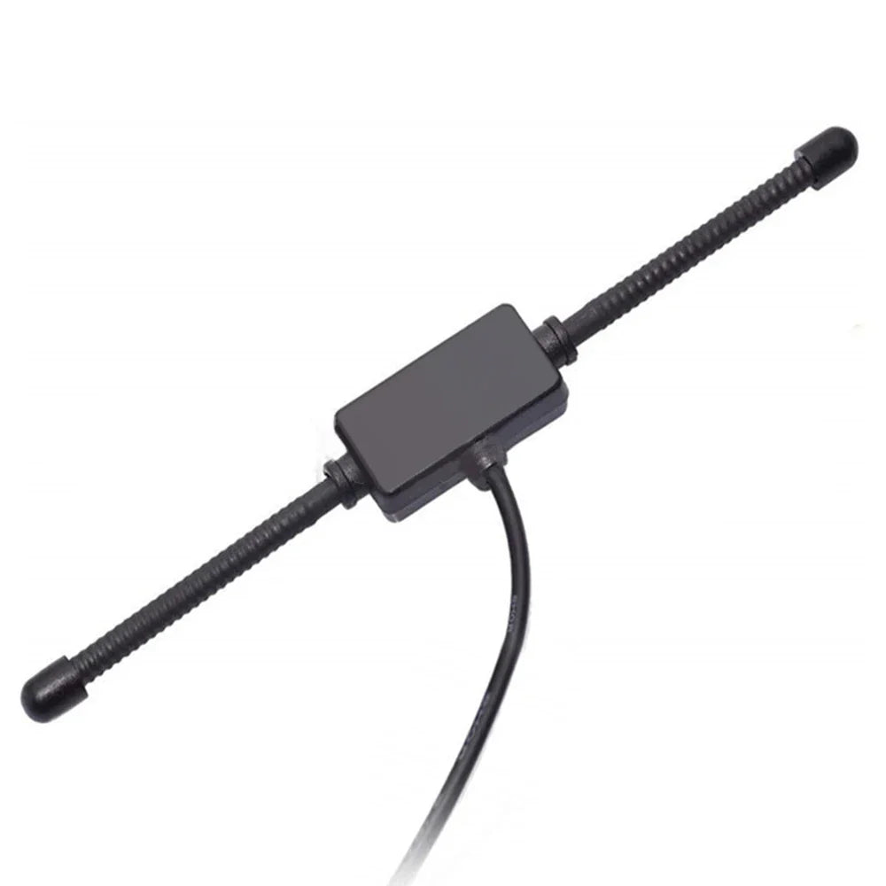 Universal Car Windshield AM/FM Radio Antenna – Signal Amplifier Booster, 12V Hidden Truck Antenna for Stereo