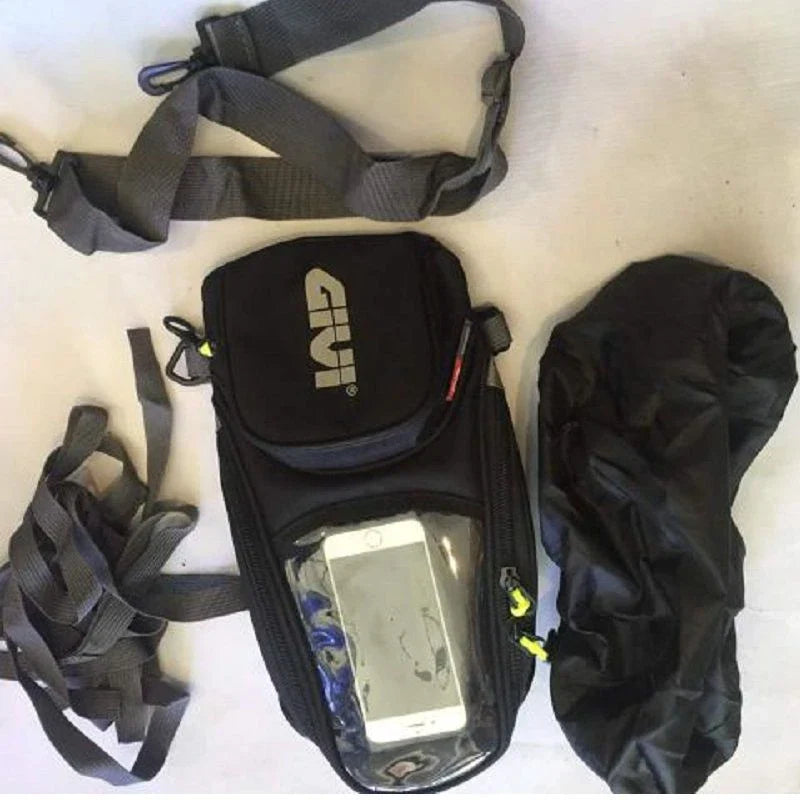 Motorcycle Fuel Tank Bag: GIVI Multifunctional Small Oil Reservoir Package with Mobile Phone Navigation