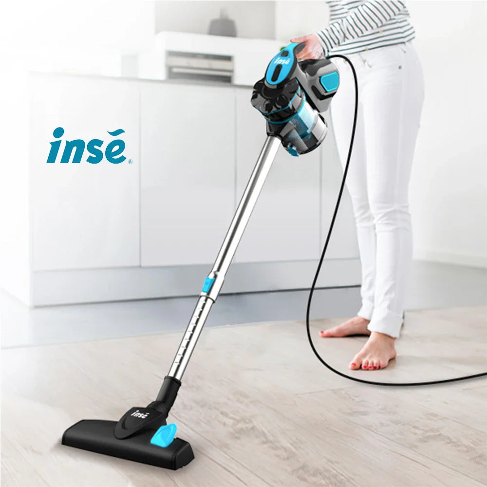 INSE I5 Corded Vacuum Cleaner – 18Kpa Suction, 600W Motor, Stick & Handheld for Home, Pet Hair, and Hard Floors