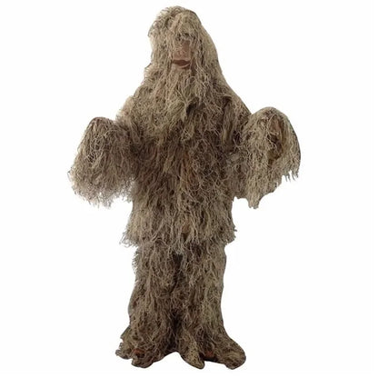 3D Camouflage Ghillie Hunting Suit | 5-Piece Withered Grass Camouflage Set