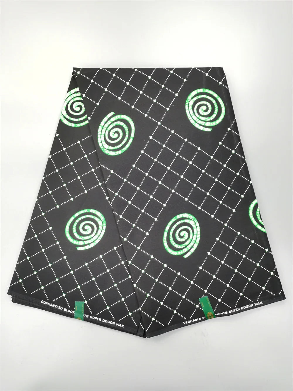 African Real Wax Ankara Fabric - 100% Cotton 6 Yards Nigerian Print Party Dress Sewing Material