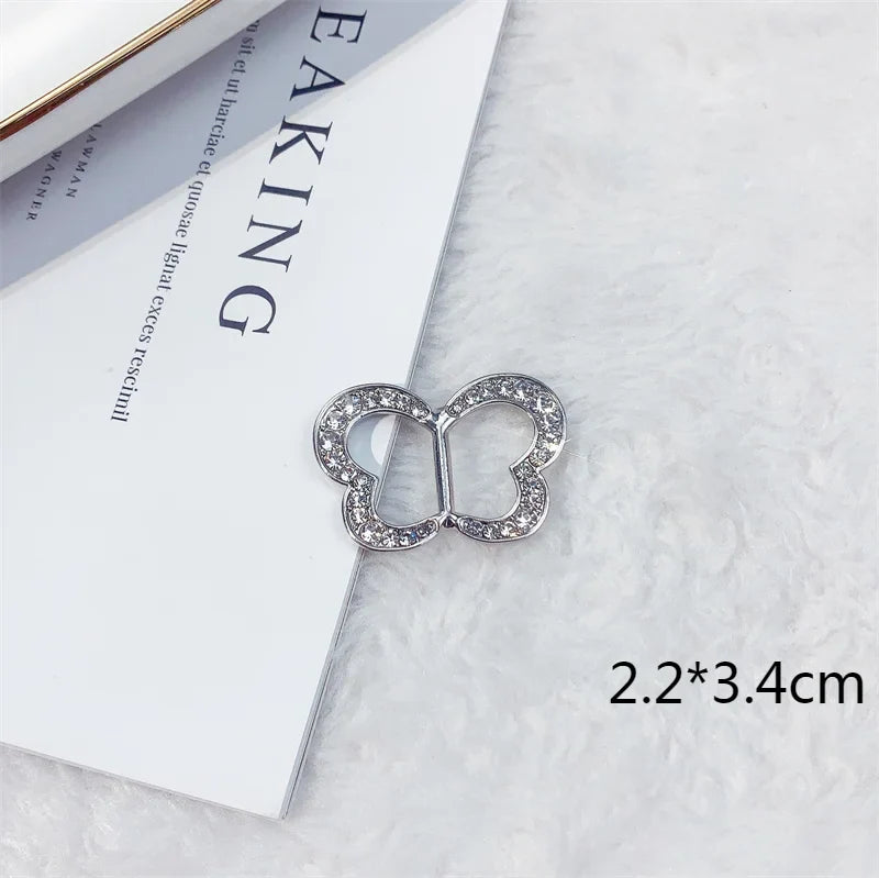 Creative Knot Buckles – Geometric T-Shirt & Scarf Waist Tightening Buttons, Clothing Accessories