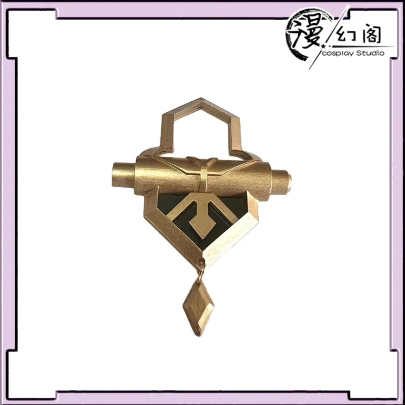 Scaramouche Wanderer Cosplay Accessories - 3D Printed Kunikuzushi Bamboo Hat Prop for Halloween & Comics
