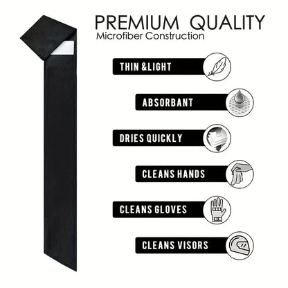 Streamer Football Towel - Lightweight Hand Drying Sports Towel for Football Accessories