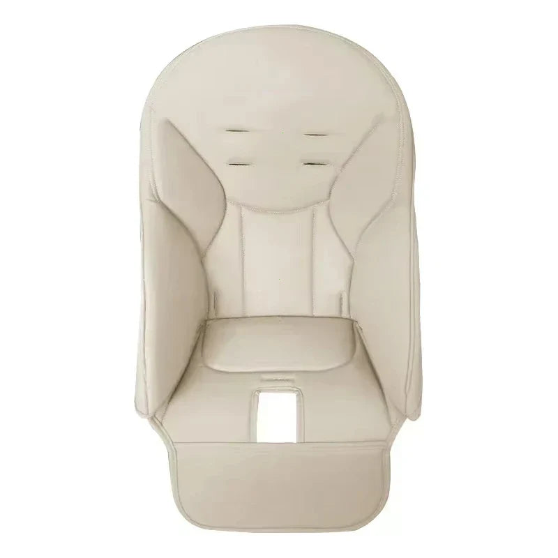 Baby Stroller Leather Cushion Seat Cover, PU Composite Sponge Padded Baby Dining Chair Protector, Comfortable Stroller Seat Accessories