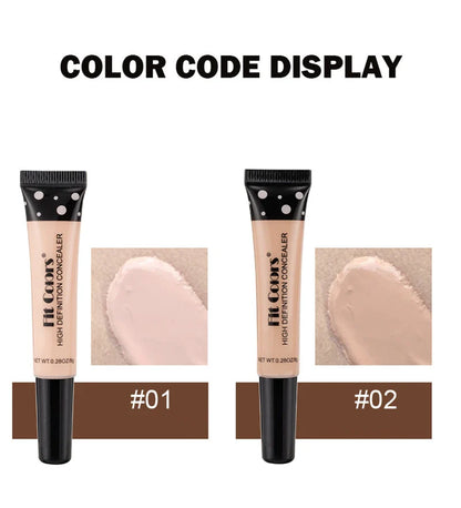 Nude Waterproof BB Cream Foundation – Oil-Control, Blemish-Covering, Long-Lasting Brightening Concealer Base