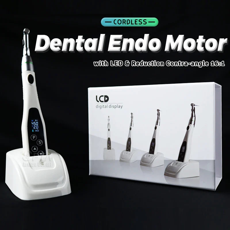 SPTA 16:1 Contra Angle Low Speed Turbine Handpiece – Reciprocating Root Canal File for Endodontic Treatment