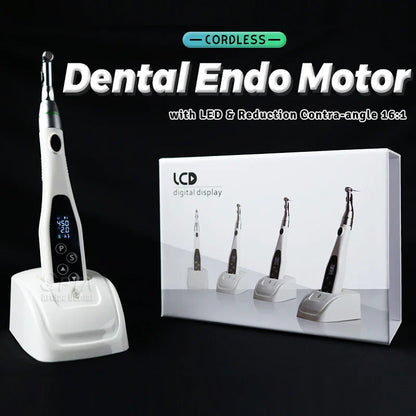 SPTA 16:1 Contra Angle Low Speed Turbine Handpiece – Reciprocating Root Canal File for Endodontic Treatment